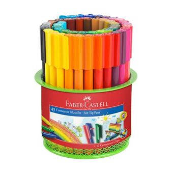 Faber-Castell 155545 caneta de feltro Multi cor 45 peça(s)