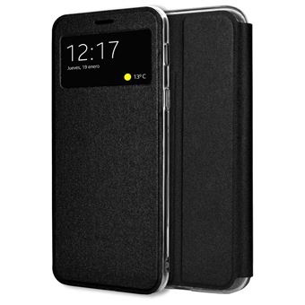 Capa TUMUNDOSMARTPHONE de Livro com Janela para Samsung Galaxy A36 5G preto - 1