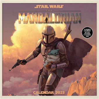 Calendário Pyramid 2023 The Mandalorian Star Wars - 1