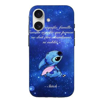 Capa Maniacase para Iphone 16 Stitch disney stitch mignon Ohana significa família - 1