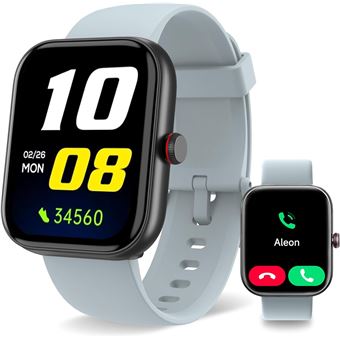 Smartwatch CHRONUS | 1,91" | HD | IP68 À Prova D'Água | +100 Monitoramento Desportivo | Monitoramento de Saúde | Azul Claro - 1