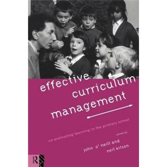 Effective Curriculum Management - Co-ordinating Learning in the Primary School - Paperback - 1996 - 1