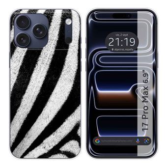 Capa Tumundosmartphone de silicone para iPhone 17 Pro Max (6.9) | Design de animais 02 desenhos - 1