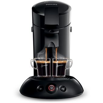 Máquina de Café Cápsulas Senseo Original Máquina de pastilhas com melhoramento do café | Preto - 1