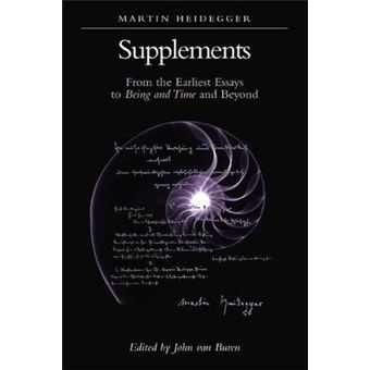 Supplements From The Earliest Essays To Being And Time And Beyond Suny Series In Contemporary Continental Philosophy - 1