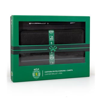 Carteira de Senhora + Caneta Sporting CP | Preto - 1