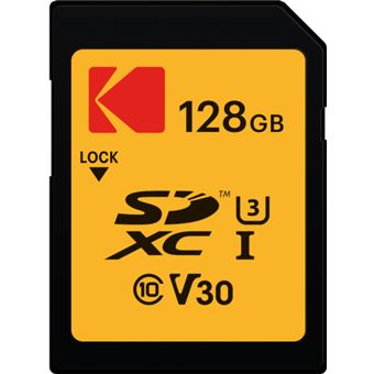 Cartão de Memória Kodak EKMSD128GXC10HPRK | Laranja - 1