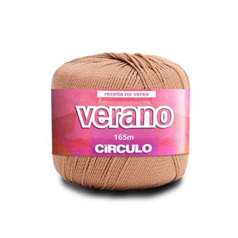 Fio de Crochet Circulo Verano | 50G | Amêndoa - 1
