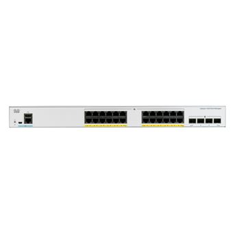 Switch de Rede Cisco Catalyst C1000-24P-4G-L | Cinzento - 1