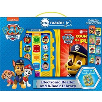 Nickelodeon Paw Patrol Me Reader Jr Electronic Reader And 8Book Library Sound Book Set - 1