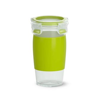 Recipiente de Almoço EMSA CLIP & GO | Verde, Transparente - 1