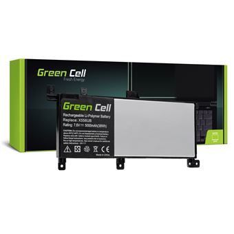 Bateria para portátil Green Cell ASUS C21N1509 X556U X556UA X556UB X556UF X556UJ X556UQ X556UR X556UV - 1