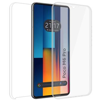 Capa de PC + TPU TUMUNDOSMARTPHONE para Xiaomi Poco M6 Pro 4G Dupla Transparente - 1