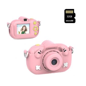 Câmara digital para crianças DUDAO DC501 | FHD | 32MP | 2" | 32GB | Rosa - 1