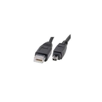 Roline IEEE 1394 Fire Wire cable, 6/4pin, 3m - 1