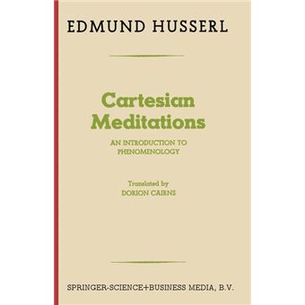 Cartesian Meditations - An Introduction to Phenomenology - Paperback - 1973 - 1