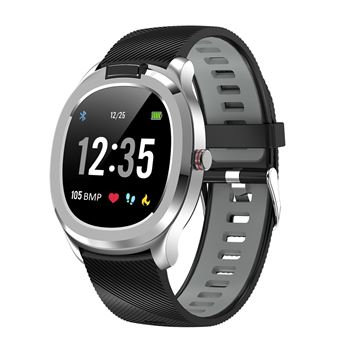 Smartwatch DAM T01 | Medição de Temperatura Corporal | Pressão Arterial e O2 no Sangue - Preto - 1