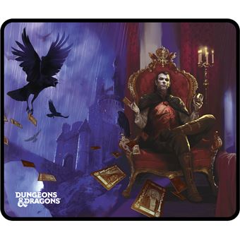 Tapete de Rato Konix KX DND MOUSEPAD CURSE OF STRAHD | Roxo, Vermelho - 1