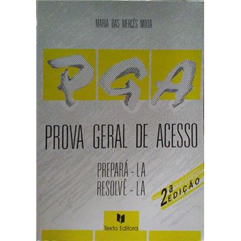 Prova geral de acesso. - 1