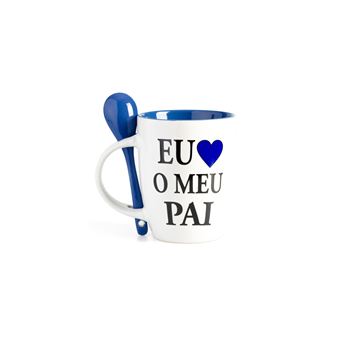 Caneca Branca Pai FC Porto com Colher - 1