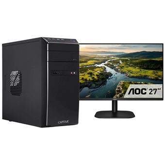 Desktop CAPTIVA R83-078 | AMD Ryzen 5 8600G | Radeon 760M | 16 GB | SSD 1TB - 1