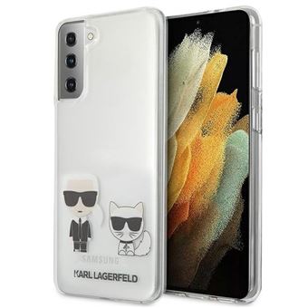 Capa Original Antichoque Karl Lagerfeld para Samsung Galaxy S21 Plus Transparente - 1