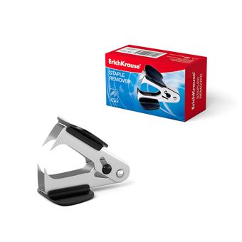 Tira-agrafos ErichKrause Staple remover with built-in lock | Aço inoxidável - 1