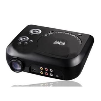 Projector Home Theater DVD Portátil com Receptor TV e Função de Consola de Jogos