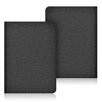 Capa FLOODKING para Amazon Kindle 11th Gen 2024 | Tecido | Suporte | Íman | Bolsa para Cartões | Preta - 1