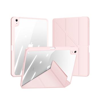 Capa DUX DUCIS para iPad 11 2025 PU com Suporte, Caneta e Proteção Total,Rosa - 1