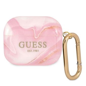 Capa Original TPU Guess Airpods 3 Rosa - 1