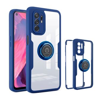 Capa Anti-Choque Magnetic 360 Phonecare á Prova de Choque | Frente e Verso para Oppo A94 5G - Azul Escuro - 1