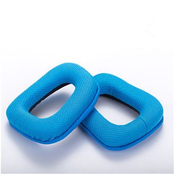 Almofadas HSMY para Auscultadores Logitech G35 G930 G430 F450 - Azul - 1