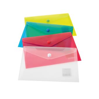 Conjunto Ambar de 5 Pastas Arquivo PP A5 A.Polipro Amarelo - 1