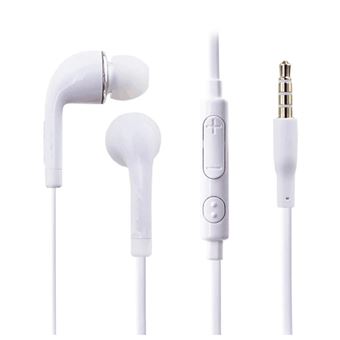 Auriculares Goeik J5 | Fio e Microfone Incluídos - Branco - 1