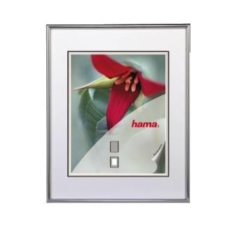 Hama Plastic Frame "Sevilla", Silver Matt, 13 x 18 cm - 1