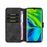 Capa Magunivers | PU + TPU Estilo retrô com apoio Preto para Xiaomi Mi Note 10/Note 10 Pro_3