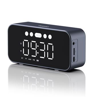 Despertador digital DUDAO Y17 | coluna bluetooth | preto - 1