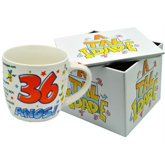 Caneca Mecanodex com Caixa em Metal | Idade Ati.36 - Branco - 1