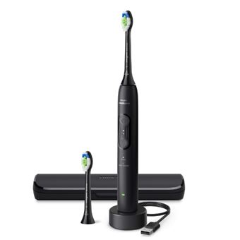 Escova de Dentes Elétrica Philips 4100 series 4100 HX4044/52 Escova de dentes recarregável | Preto - 1
