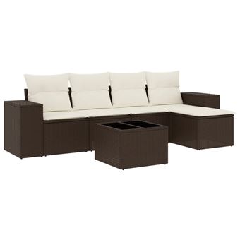 Banco para Exterior VidaXL 3222502 | Creme - 1