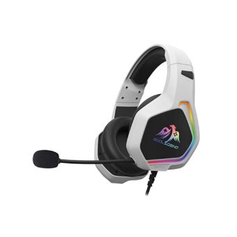 Auscultadores Gaming Coolsound G6 com Microfone | Branco - 1