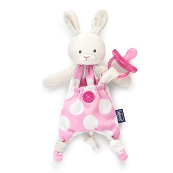 Caixa para chupeta Chicco Pocket Friend | Rosa - 1