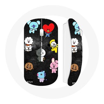 Rato Wireless Maniacase Bts Bangtan Sonyeondan Bt21 Van Tata Chimmy Cooky Rj Shooky Koya Mang - 1