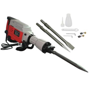 Martelo Varan Motors 1700W 43 Joules + 2 Cinzéis Cinzento - 1