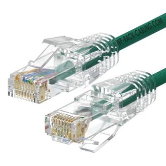 Cabo de Rede WP WPC-PAT-6AU020G-S | Verde, Transparente - 1