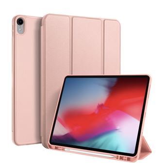 Capa Magunivers PU com Porta Tripla e Porta Caneta Rosa para Apple iPad Pro 12.9 '' 2018 - 1