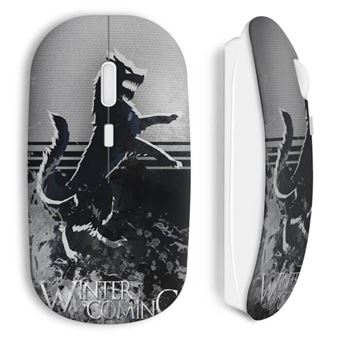 Rato Wireless Maniacase Jogo dos Tronos O Inverno Está A Chegar Logo - 1