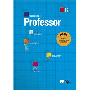 Registos do Professor - 6 Turmas - 1