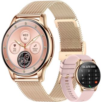 Smartwatch CHRONUS | Bluetooth | AMOLED 1,32" | 100+ Modos | Monitor de Saúde | Ouro - 1